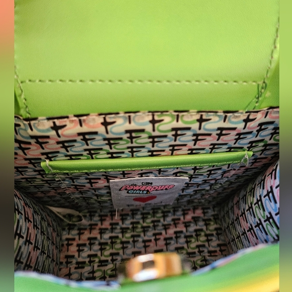 NWOT Powerpuff Girls Buttercup x Fred Segal Crossbody Purse - Picture 3 of 6